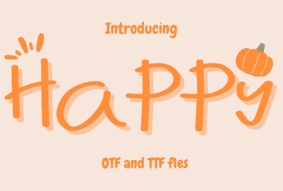 Happy Font - Featured Image