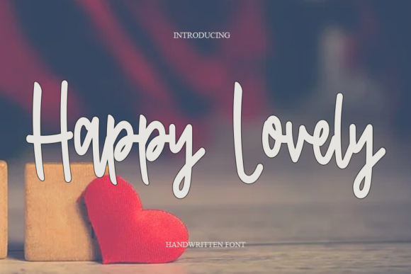 Happy Lovely Font - Featured Image