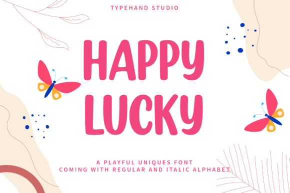 Happy Lucky Font - Featured Image