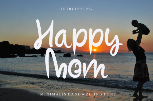 Happy Mom Font - Featured Image