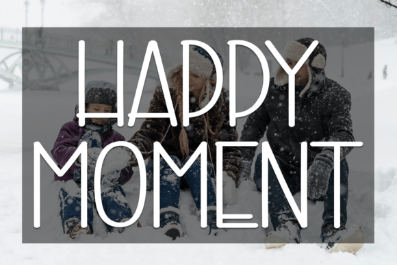 Happy Moment Font - Featured Image