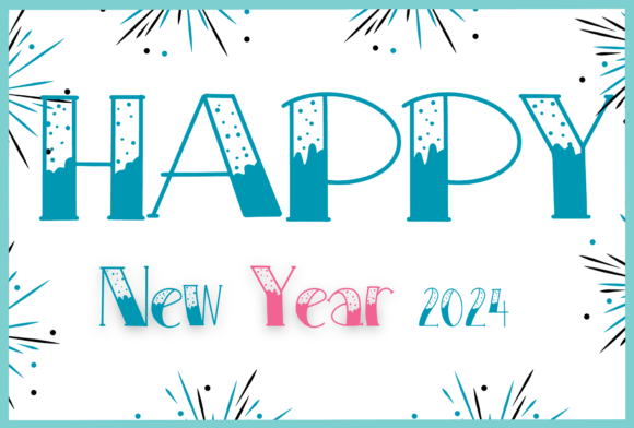 Happy New Year Font - Featured Image