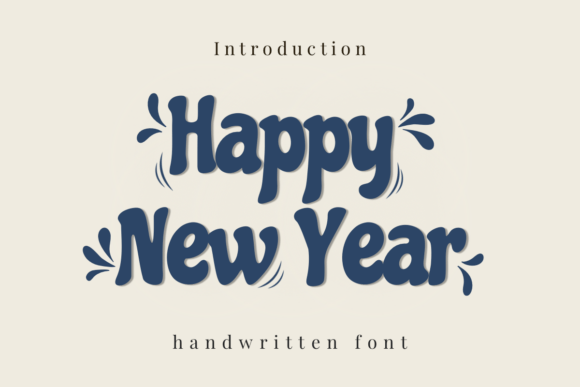 Happy New Year Font - Featured Image