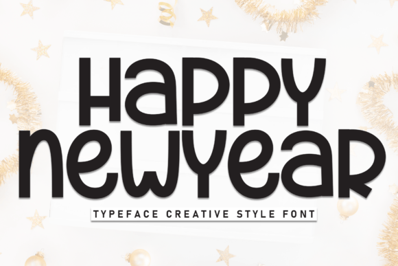 Happy Newyear Font - Featured Image