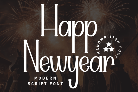 Happy Newyear Font - Featured Image