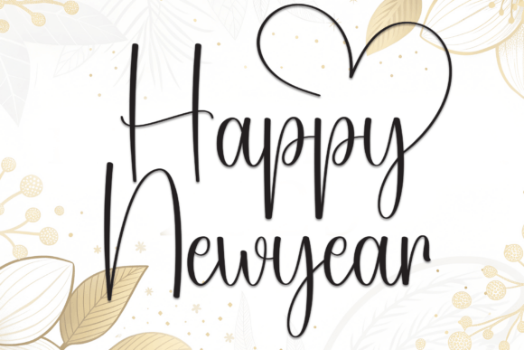 Happy Newyear Font - Featured Image