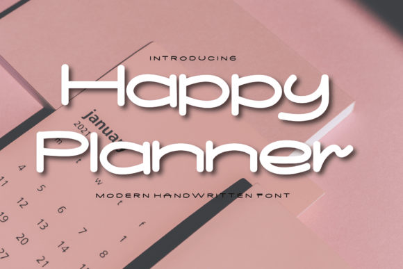 Happy Planner Font - Featured Image