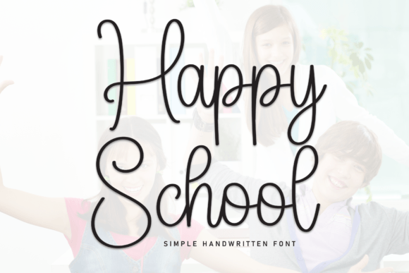 Happy School Font - Featured Image
