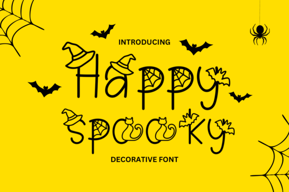 Happy Spooky Font - Featured Image