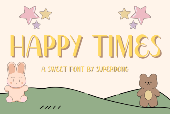 Happy Times Font - Featured Image