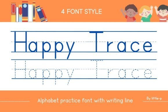 Happy Trace Font - Featured Image