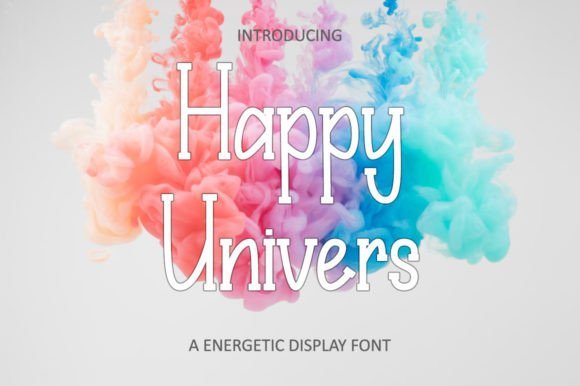 Happy Univers Font - Featured Image
