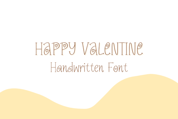 Happy Valentine Font - Featured Image