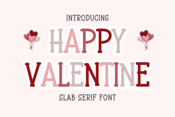 Happy Valentine Font - Featured Image