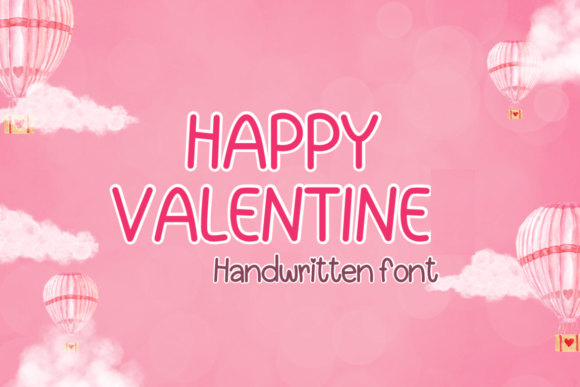 Happy Valentine Font - Featured Image