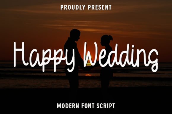 Happy Wedding Font - Featured Image