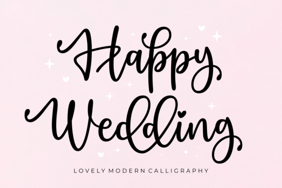 Happy Wedding Font - Featured Image