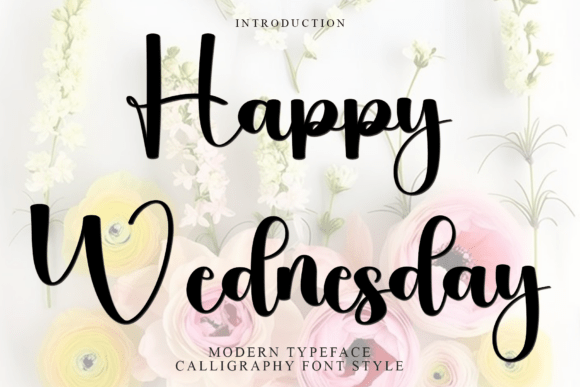 Happy Wednesday Font - Featured Image