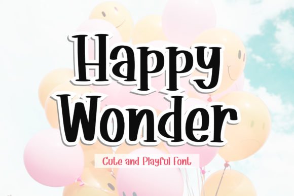 Happy Wonder Font - Featured Image