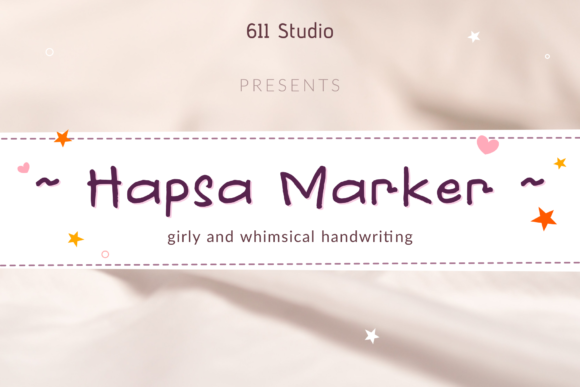 Hapsa Marker Font - Featured Image