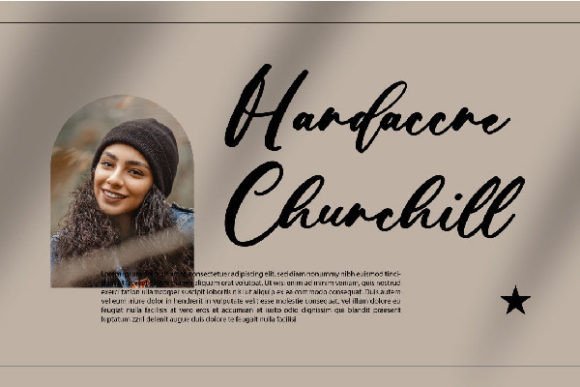 Hardacre Churchill Font - Featured Image