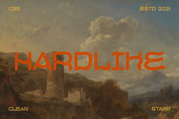 Hardlike Font - Featured Image