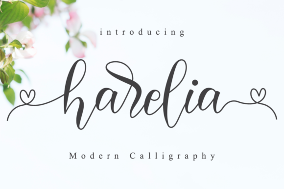 Harelia Script Font - Featured Image