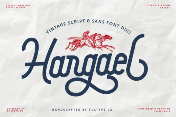 Hargael Duo Font - Featured Image
