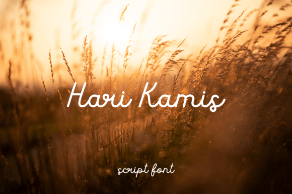 Hari Kamis Font - Featured Image