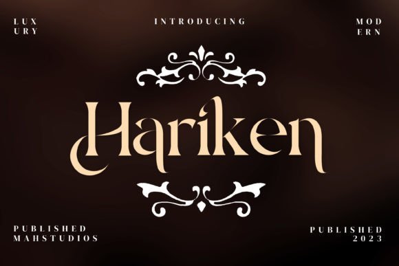Hariken Font - Featured Image