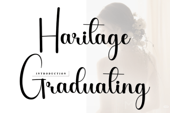Haritage Graduating Font - Featured Image