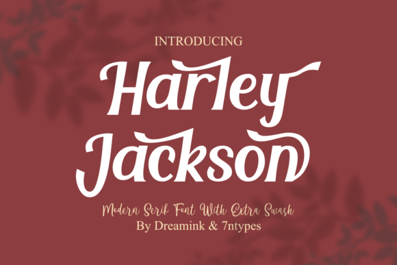 Harley Jackson Font - Featured Image