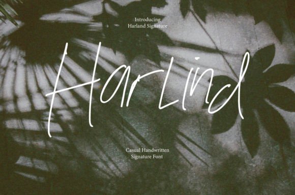 Harlind Font - Featured Image