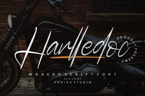 Harlledoc Font - Featured Image