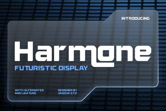 Harmone Font - Featured Image