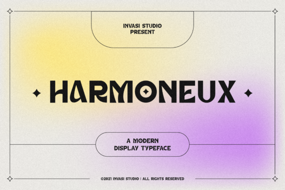 Harmoneux Font - Featured Image