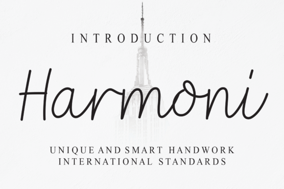 Harmoni Font - Featured Image