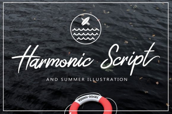 Harmonic Script Font - Featured Image