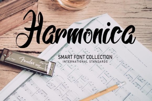 Harmonica Font - Featured Image
