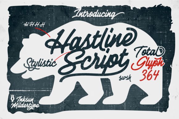 Hastline Font - Featured Image
