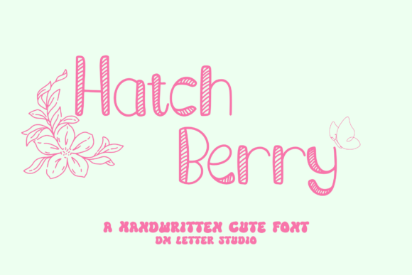 Hatch Berry Font - Featured Image