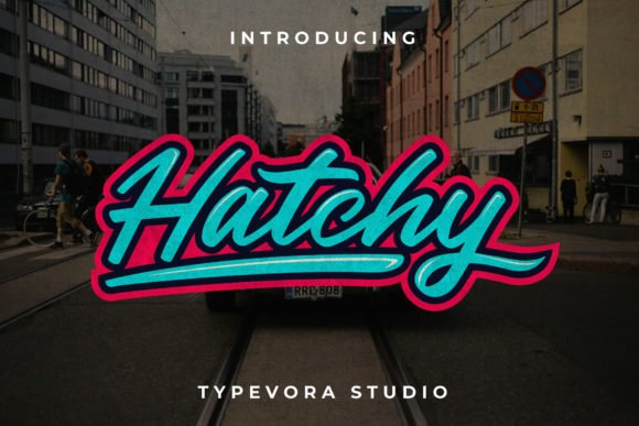 Hatchy Font - Featured Image