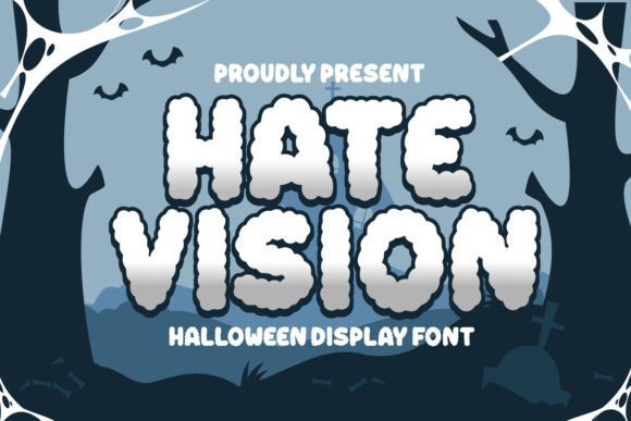 Hate Vision Font - Featured Image