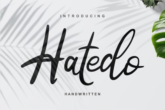 Hatedo Font - Featured Image