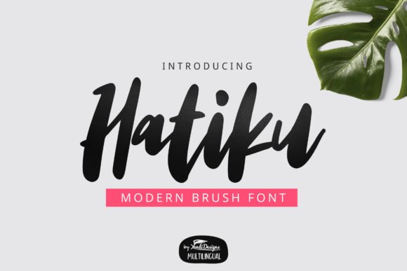 Hatiku Font - Featured Image