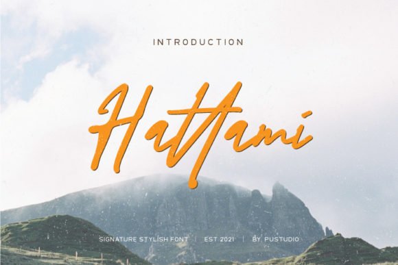 Hattami Font - Featured Image