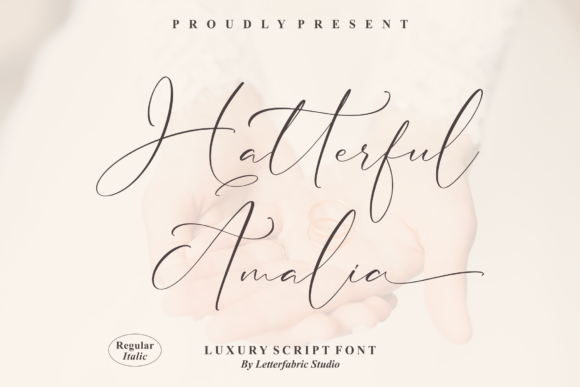 Hatterful Amalia Font - Featured Image