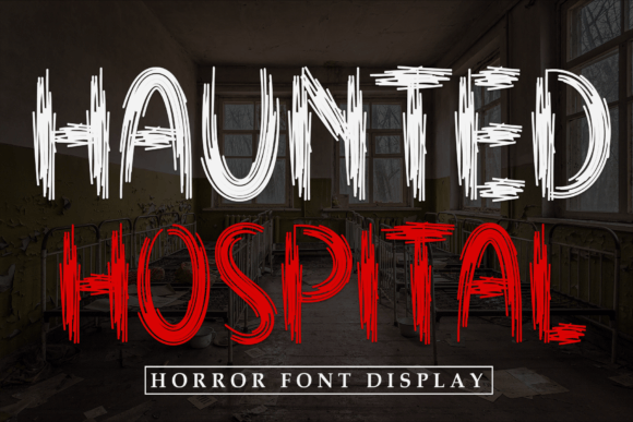 Haunted Hospital Font - Featured Image