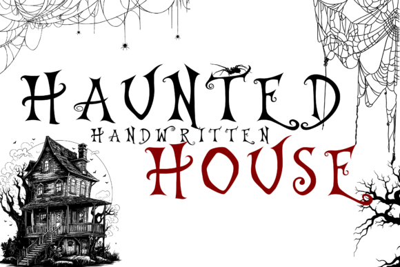 Haunted House Font - Featured Image
