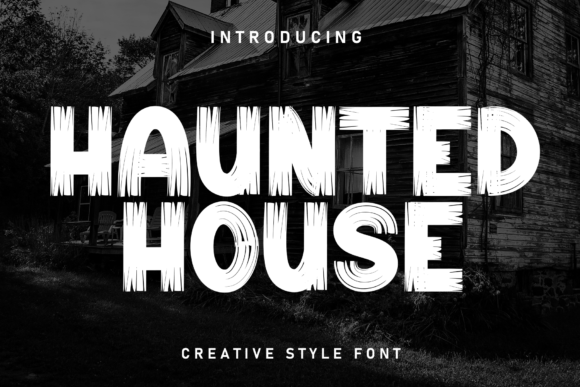 Haunted House Font - Featured Image